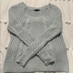 Light Blue Knit American Eagle Sweater